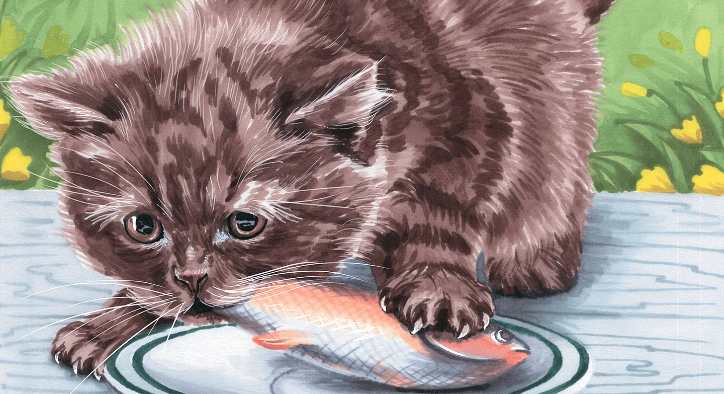 Кошачья азбука — иллюстрация 2