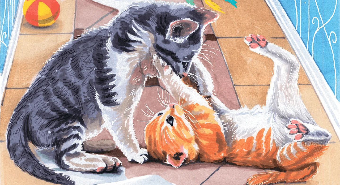 Кошачья азбука — иллюстрация 4