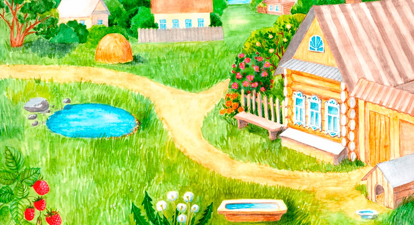 Иллюстрация из книги «Многоразовые наклейки. Домашние животные»