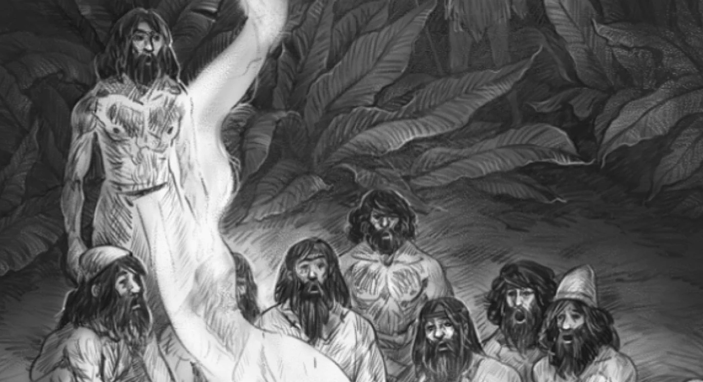 Иллюстрация из книги «Финикийский корабль»