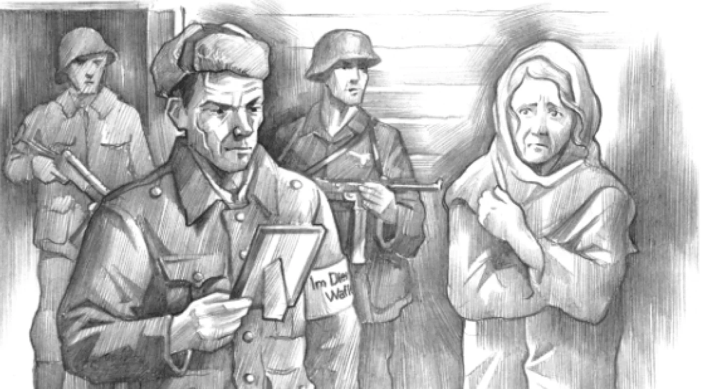 Иллюстрация из книги «Яранг — Золотой Зуб»