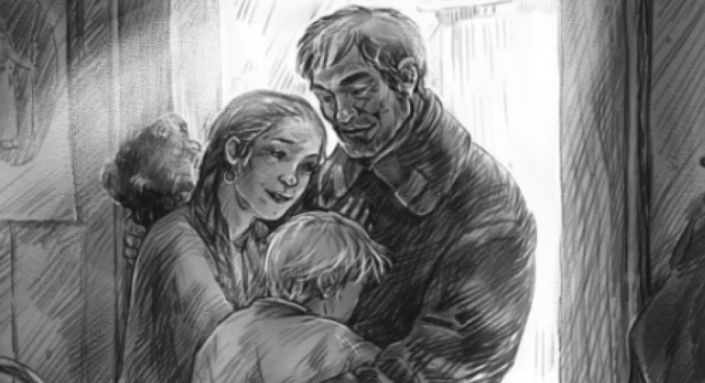 Иллюстрация из книги «Школа»