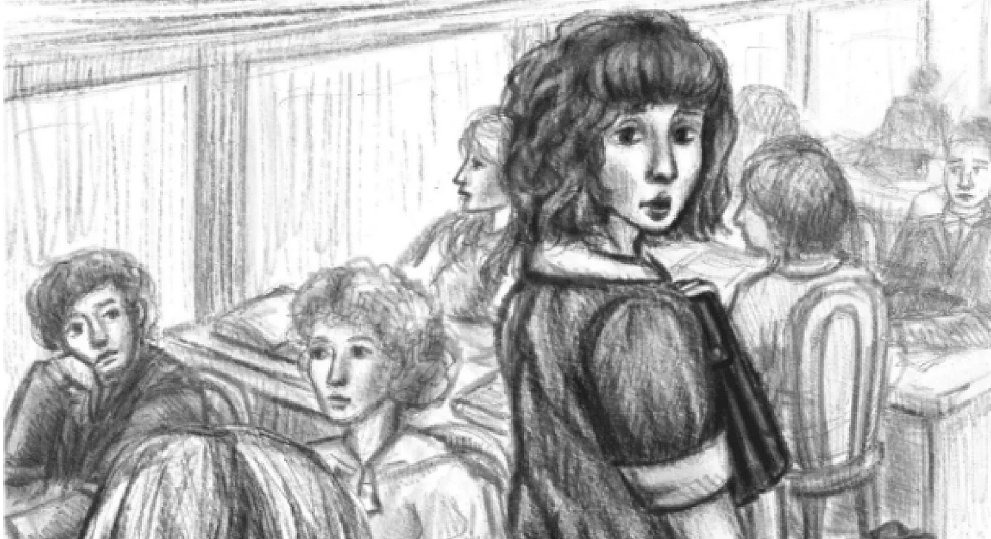 Иллюстрация из книги «Путь к перевалу»