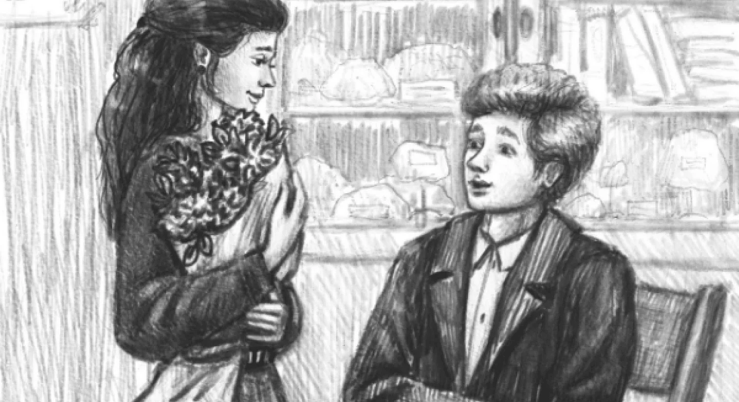 Иллюстрация из книги «Путь к перевалу»