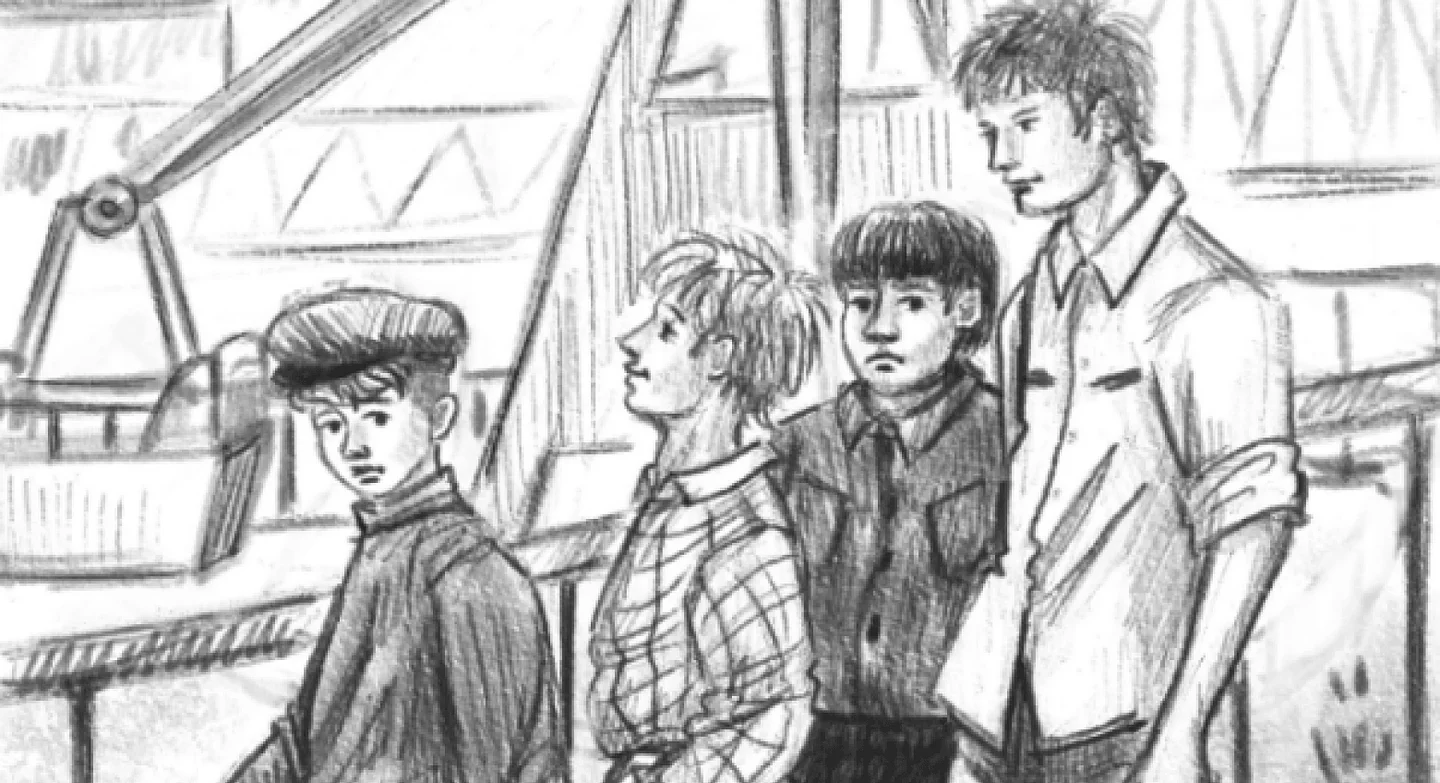 Иллюстрация из книги «Путь к перевалу»